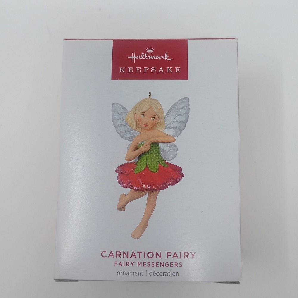 2023 Hallmark Keepsake Carnation Fairy Messengers Christmas Ornament P2